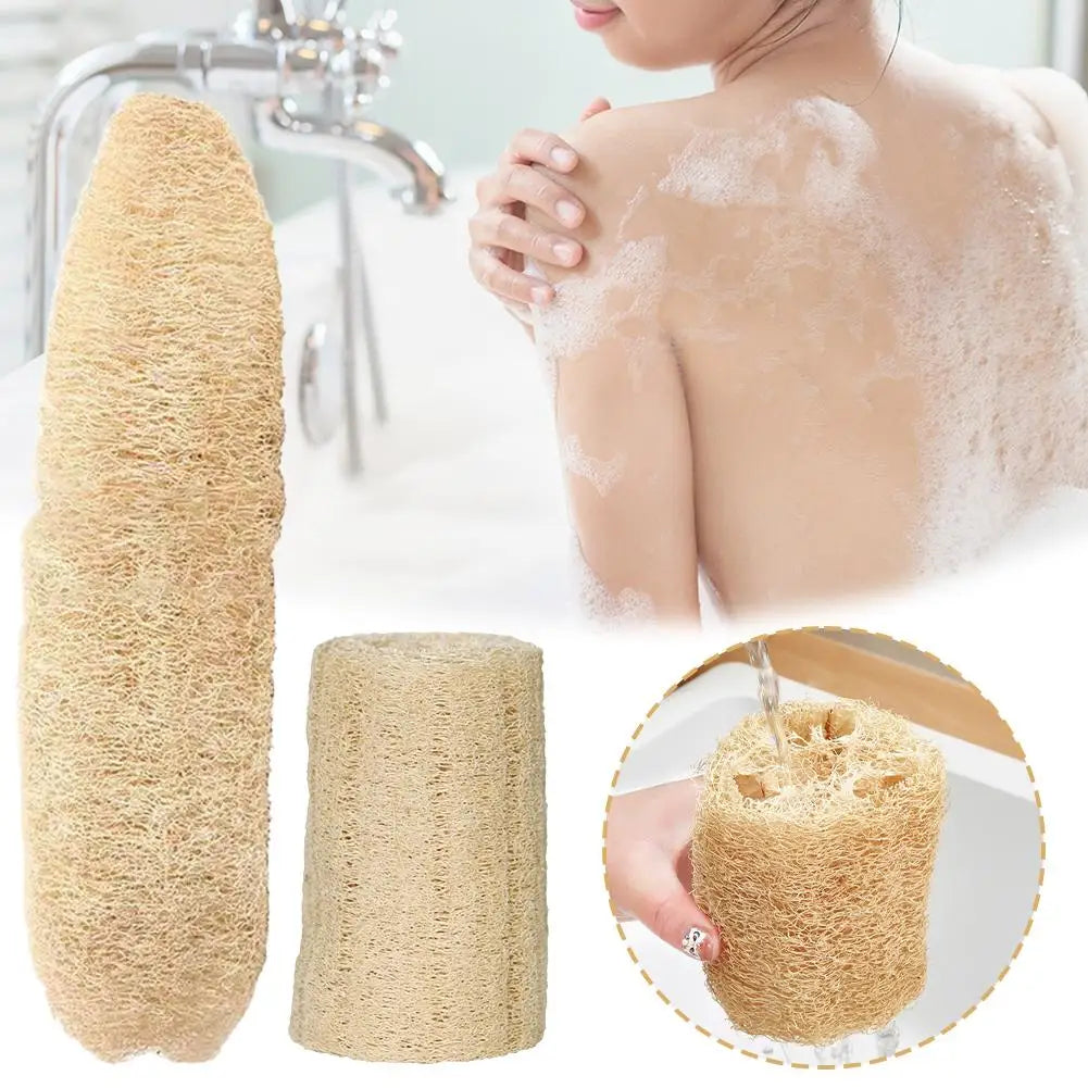 Natural Loofah Exfoliating Body Scrubber – Organic Luffa Sponge Peaceful Pleasures Health and Wellness