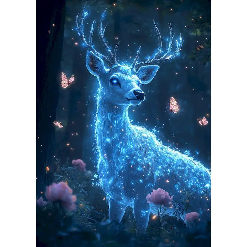 Paint by Numbers Kit Animals Canvas 60×75cm | Acrylic Art