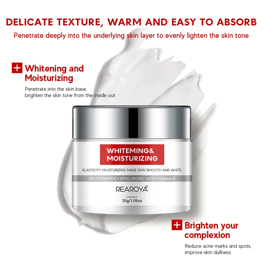 Nicotinamide & Collagen Face Cream – Brightening & Repair Peaceful Pleasures Health and Wellness