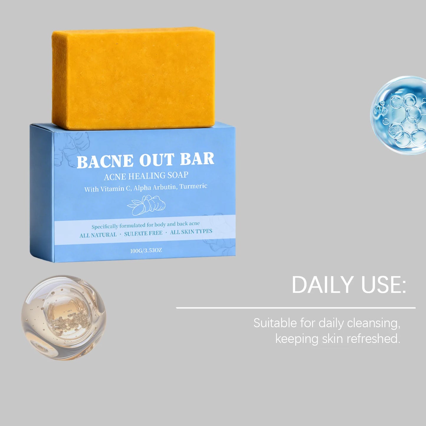 Handmade Natural Body Soap – Cleansing, Exfoliating & Moisturizing