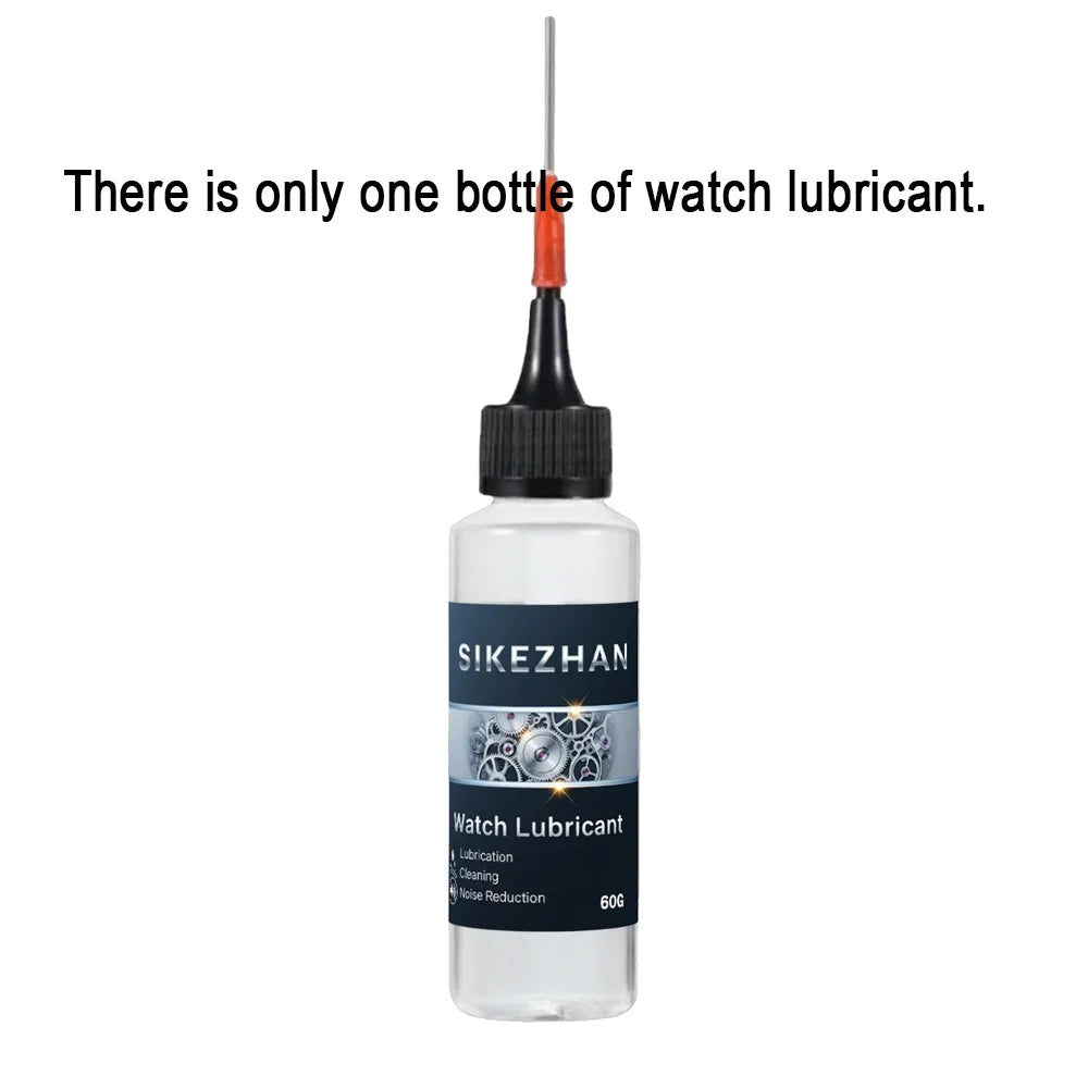 Watch Repair Tool Kit & Mechanical Watch Lubricant Oil Set