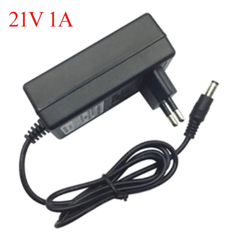 18650 Li-Ion Charger 12.6V 2A / 21V 1A for 12V 18V Power Tools