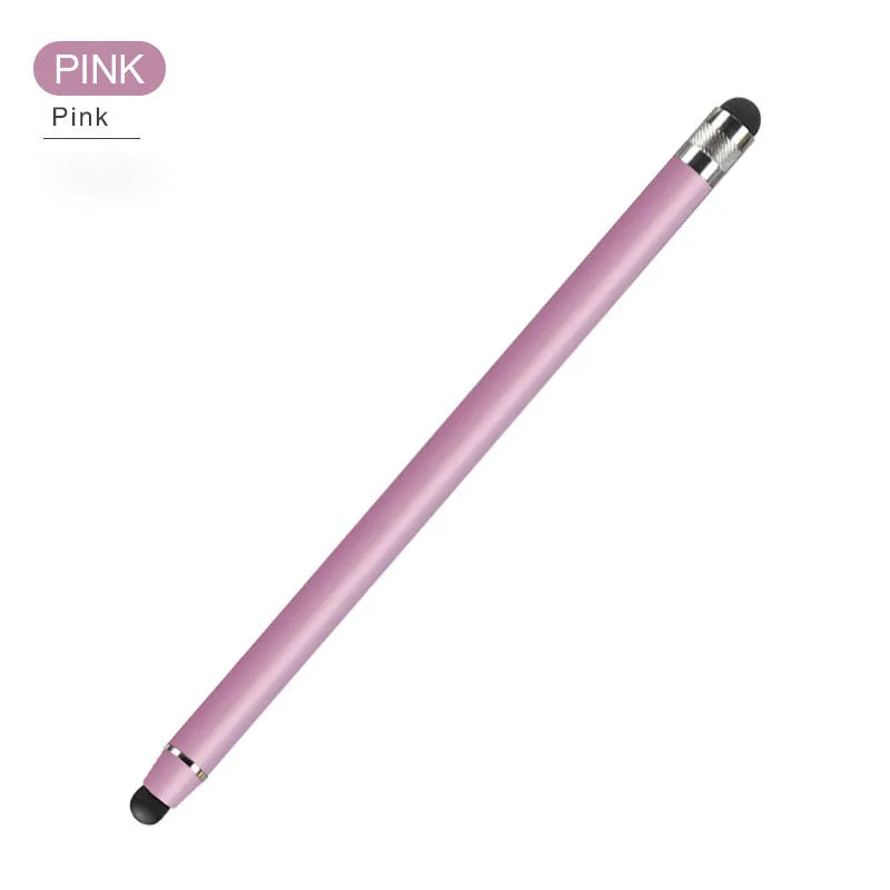 2-in-1 Stylus Pen Touch Pencil For Cell Phone Accessories For iphone Electrostatic Touch Pen For Phone Touch Screen Stylus Pens Peaceful Pleasures Health and Wellness Pink