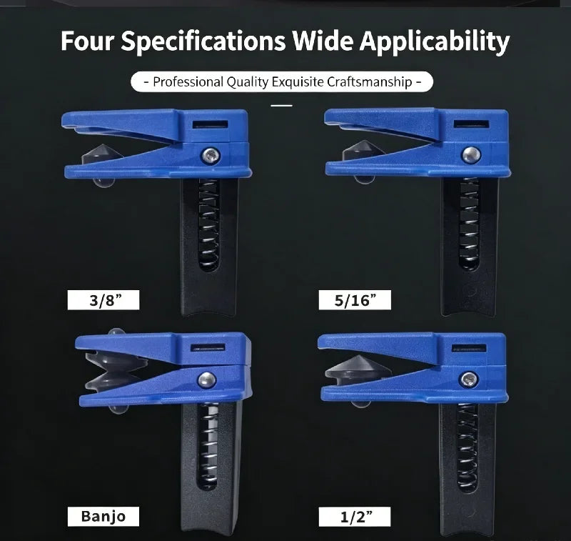 4-Piece Brake Line Stopper Clamp Set | No-Leak Fluid Plug Tool