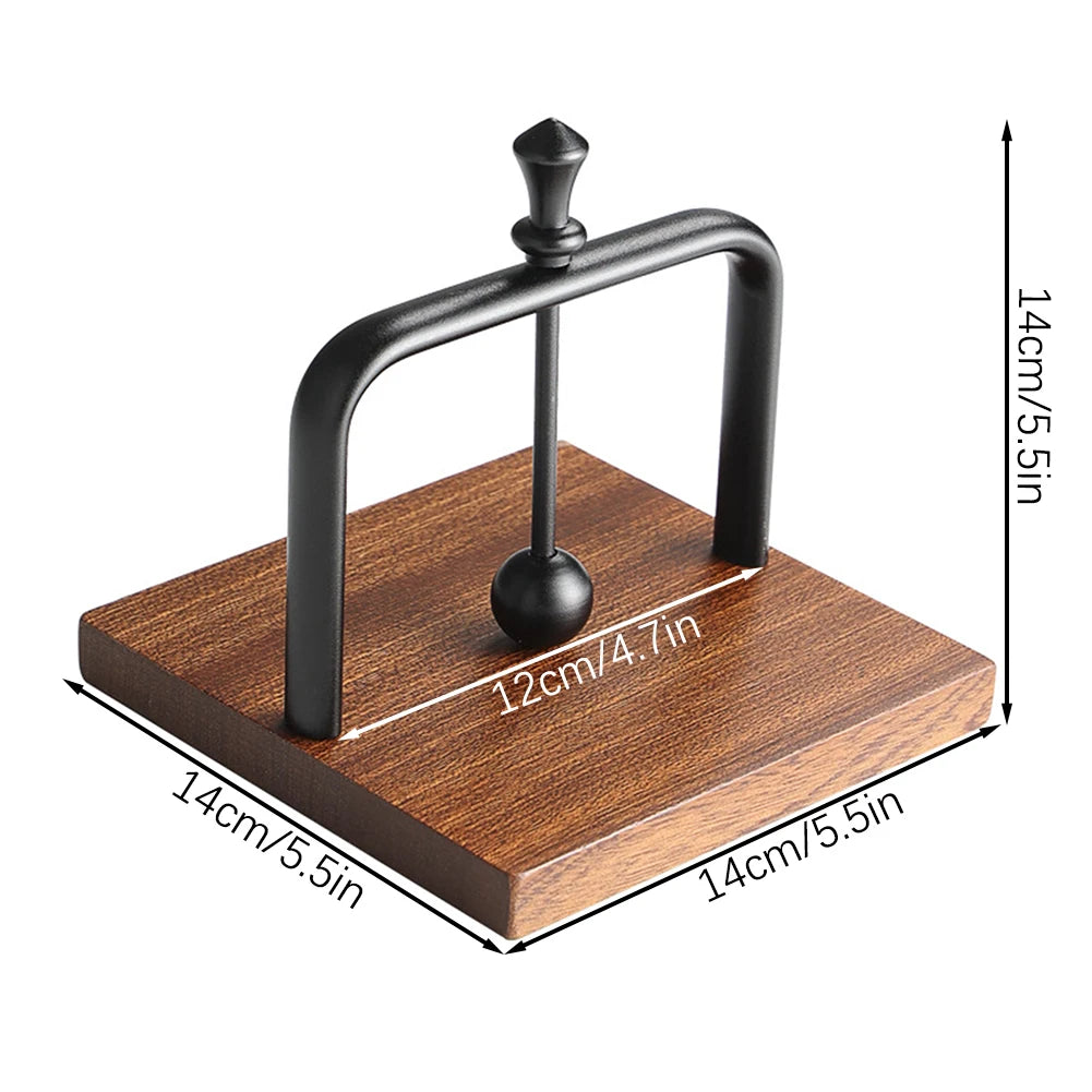 Cafe Napkin Holder Western Restaurant Paper Towel Holder Solid Wood Hotel Paper Towel Box Homestay Tabletop Paper Towel Holder Peaceful Pleasures Health and Wellness