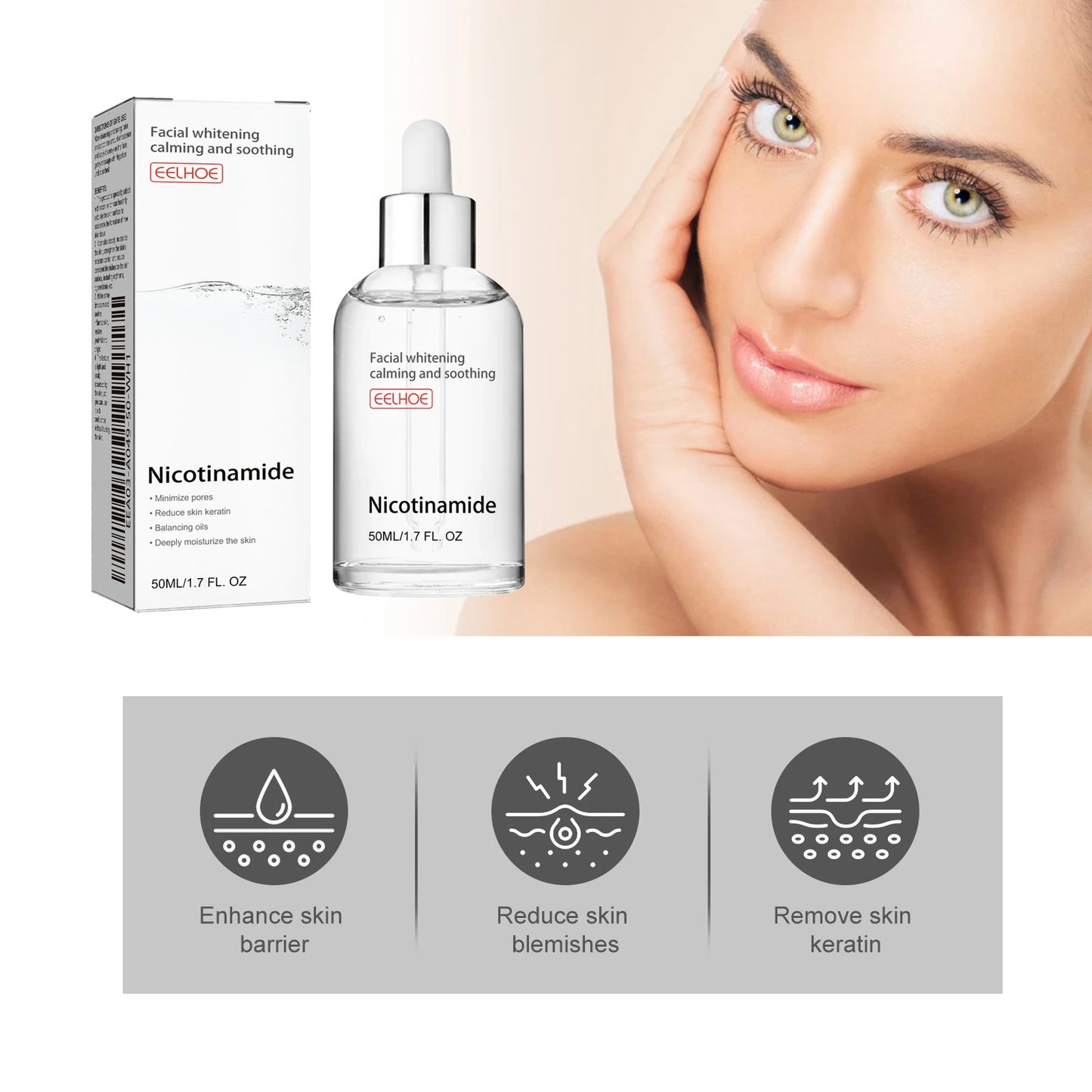 Niacinamide Face Serum – Brighten & Fade Dark Spots 50ml