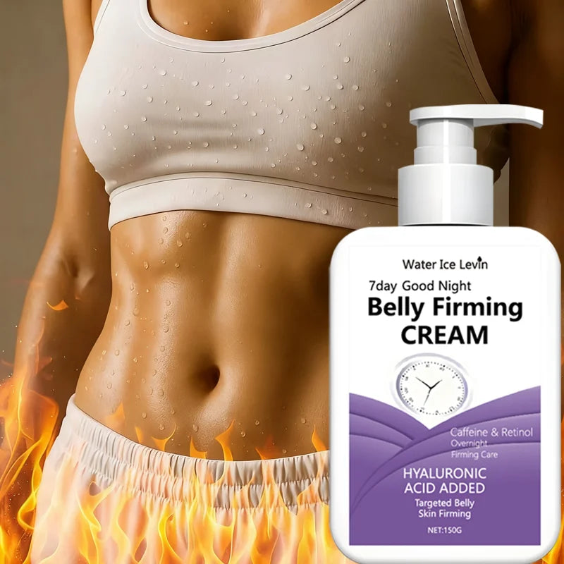 7-Day Overnight Belly Firming Cream | Caffeine & Retinol Body Firming Cream Peaceful Pleasures Health and Wellness
