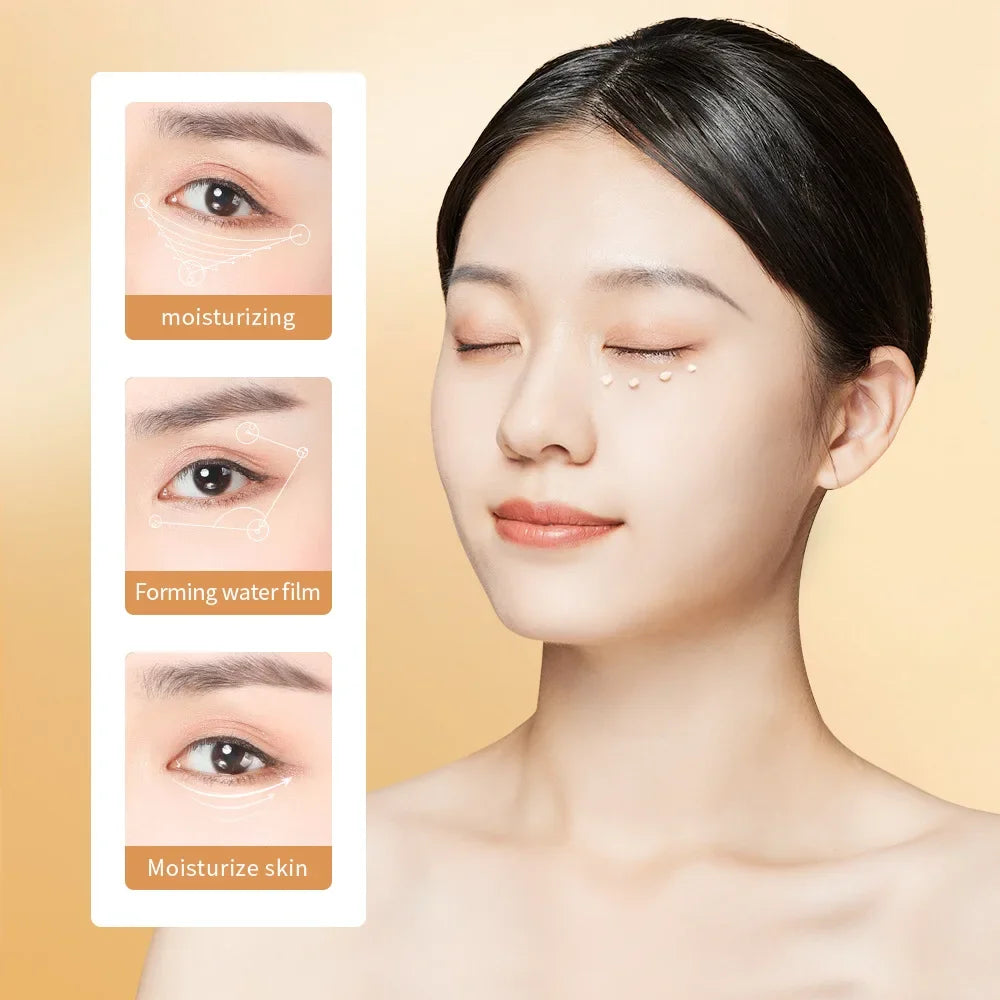 SADOER Snail Eye Cream Anti Wrinkle Dark Circles Under The Eyes Remove Eye Bags Moisturizing Anti-Aging Eyes Skin Care Products Peaceful Pleasures Health and Wellness