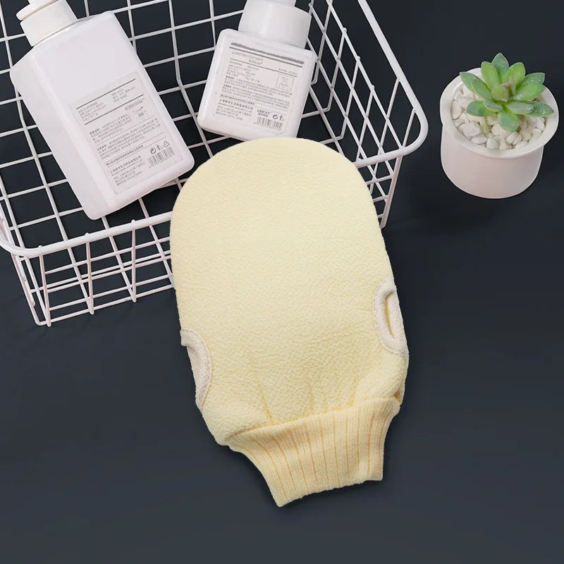 Exfoliating Bath Gloves – Body Scrub & Spa Shower Massage