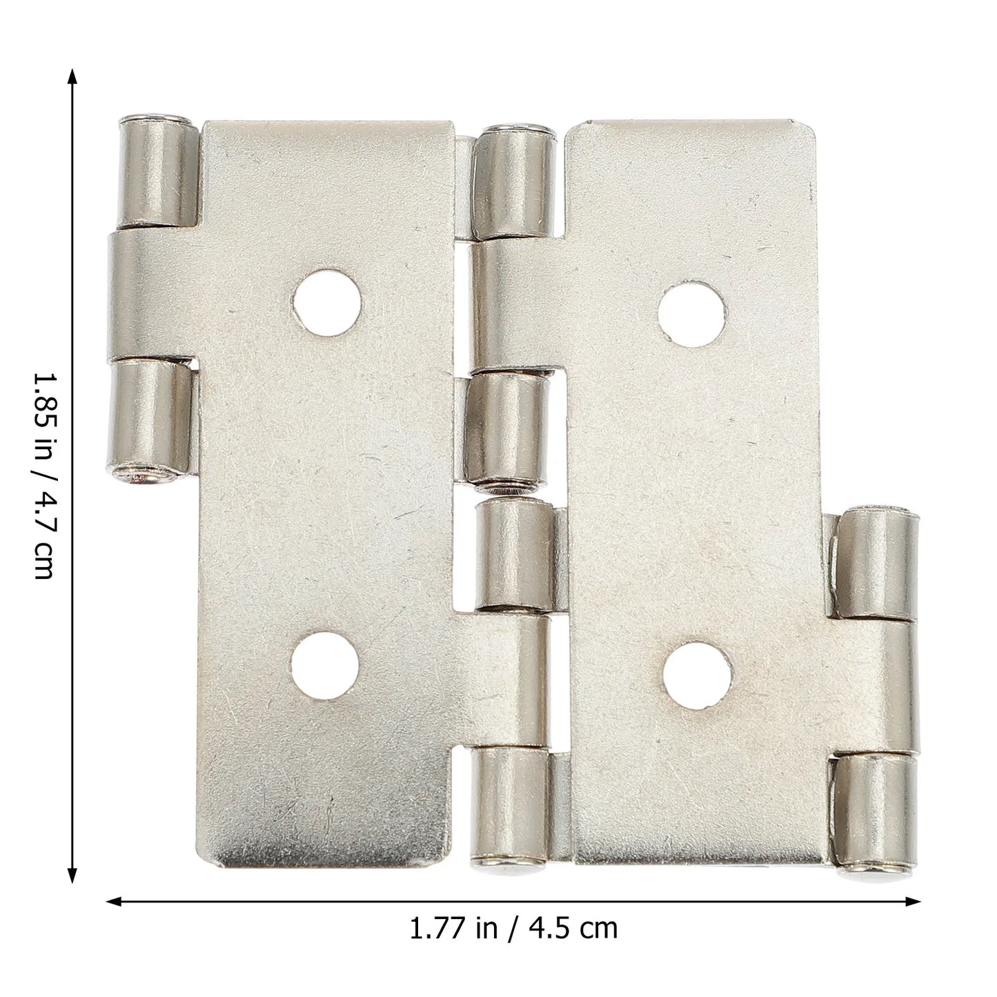 10pcs Iron Folding Screen Hinges Hinges Folding Screen Hinge For Home Furniture Cabinet Repair Heavy Duty Gate Hinge Peaceful Pleasures Health and Wellness