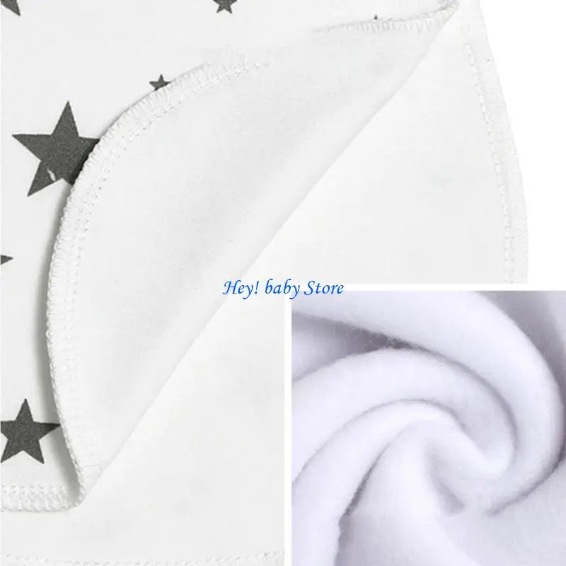 Soft Absorbent Baby Burp Cloths – Newborn Feeding & Teething Bibs