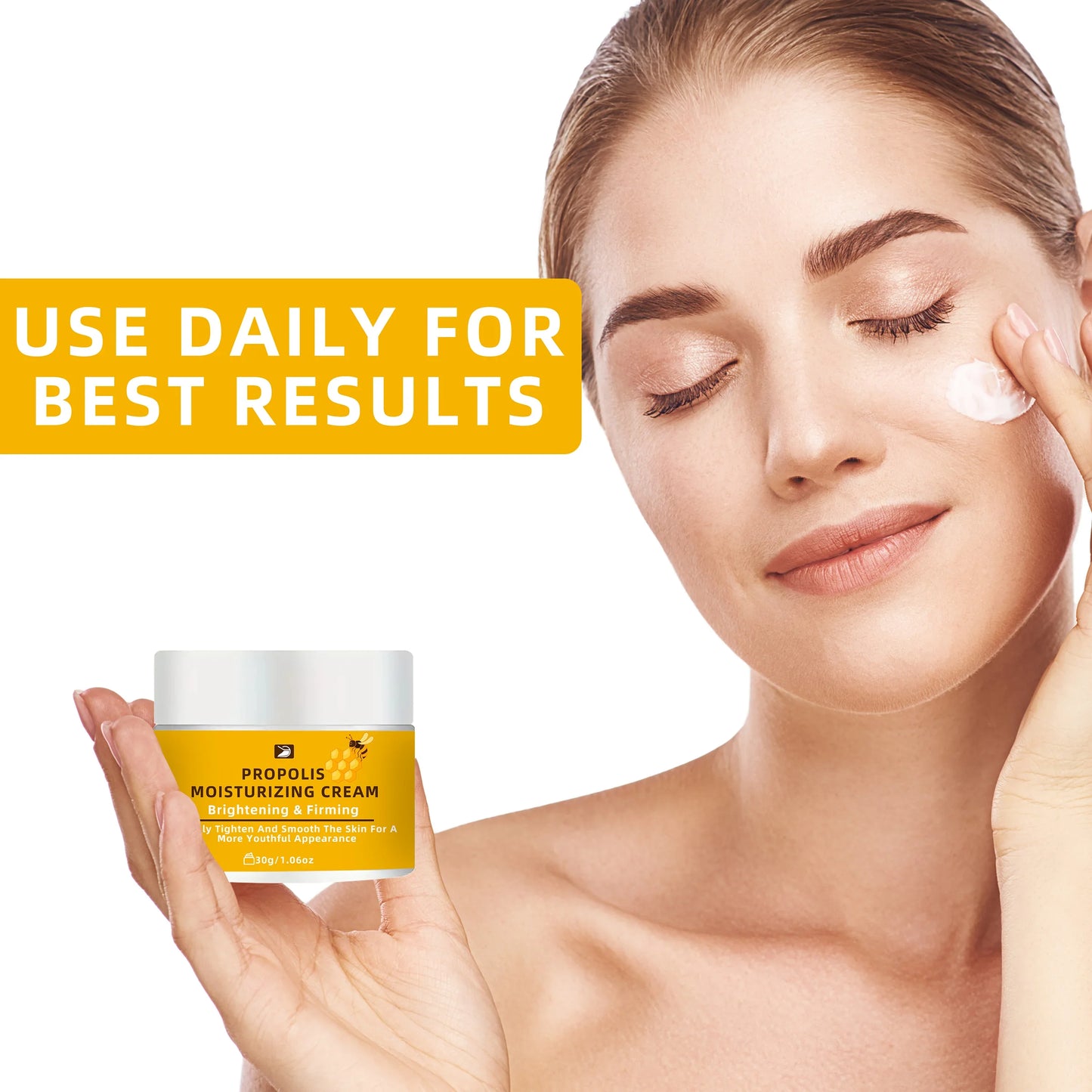 Propolis Cream Honey & Collagen – Hydrating Face Moisturizer 30g