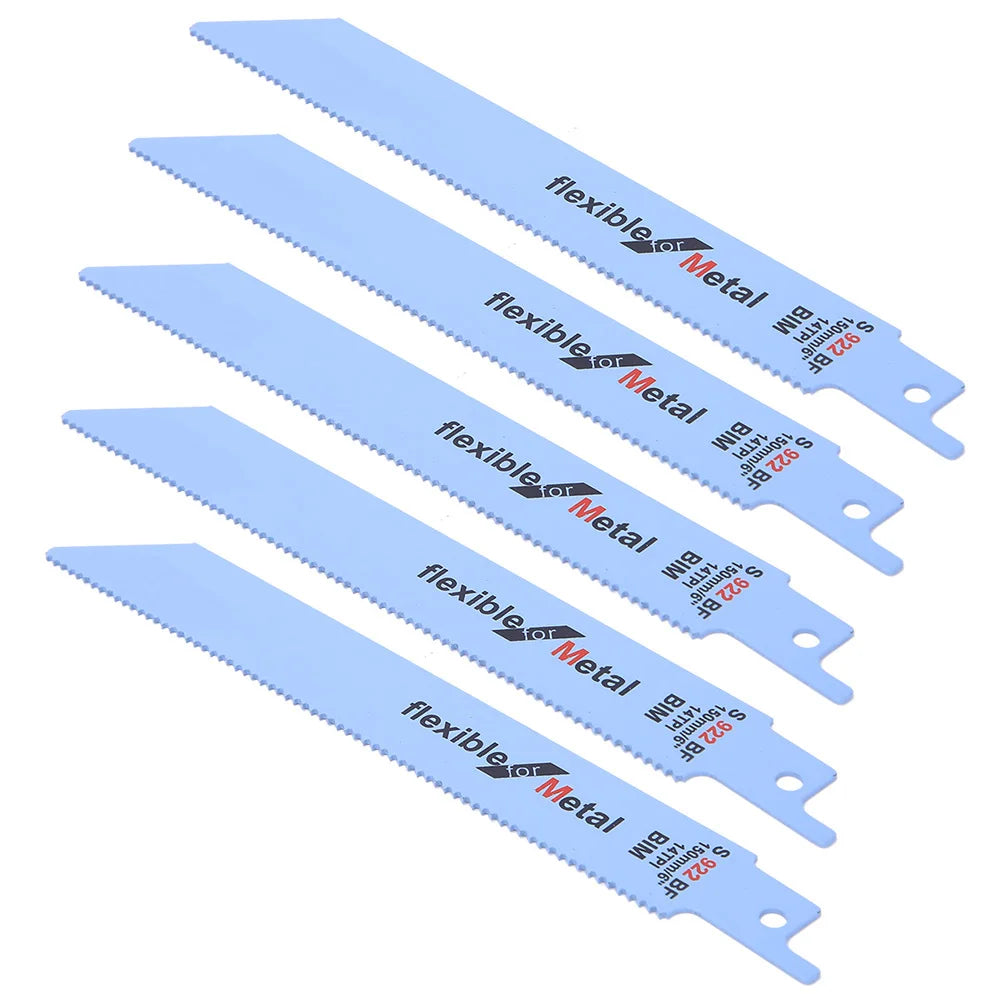 New Metal Reciprocating Saw Blade Woodworking Cutter Kit Power Tool Multi-size Hand Saw Blade Saber Saw Blade Jigsaw Blade Tools Peaceful Pleasures Health and Wellness