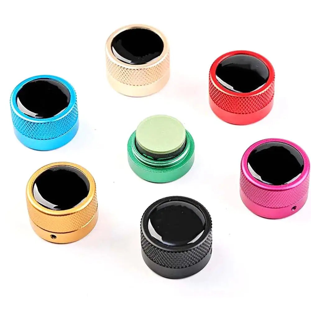 Silent Magnetic Billiard Chalk Holder – Aluminum Alloy Pool Snooker Billiard Chalk Holder Oasis Select