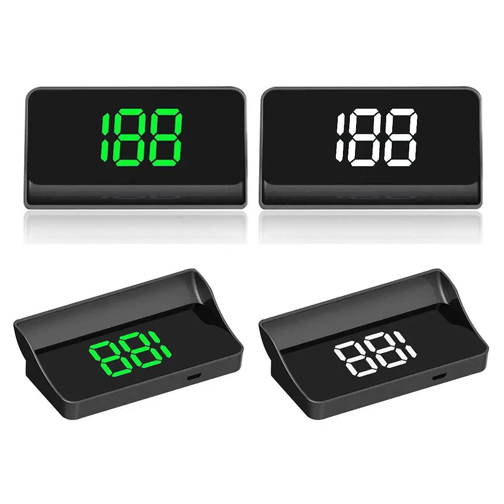 GPS HUD Windshield Speedometer – Digital Head-Up Display KMH