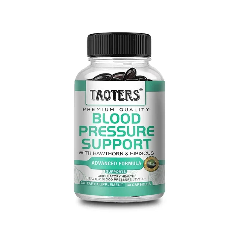 Blood Pressure Support Supplement | Heart & Vascular Capsules