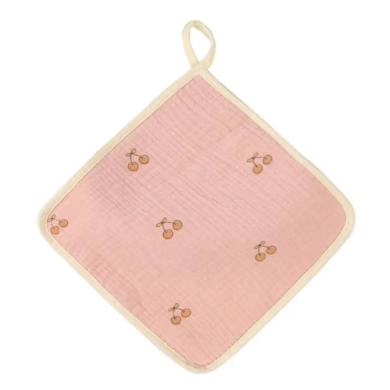 Baby Cotton Muslin Face Towel | Burp Cloth & Drool Bib