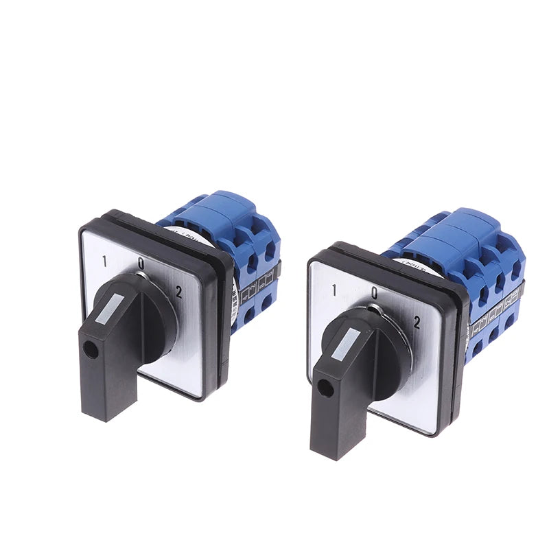 1Set CNC 3 Position 3 Knots Universal Changeover Switch 500V 20A 3 Poles Control Rotary Changeover Cam Switch Peaceful Pleasures Health and Wellness