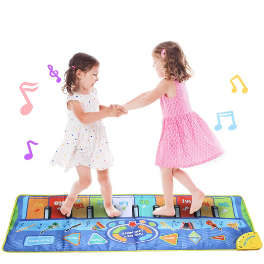 130 Music Playing Mat Instruments Voices Singing Play Game Carpet Peaceful Pleasures Health and Wellness