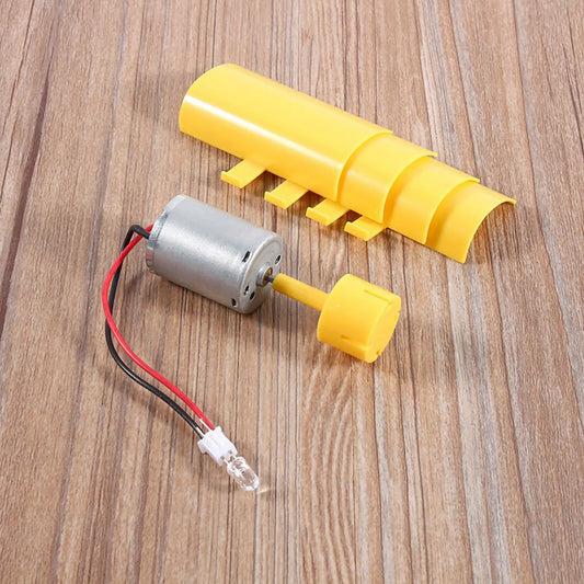 DIY Kit Small Motor Vertical Wind Turbines Blades Breeze Electricity Generator Vertical Wind Generator Science Model Wind Energy Peaceful Pleasures Health and Wellness