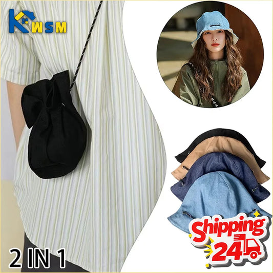 Women's Reversible Bucket Hat – Packable Wide Brim Sun Cap Reversible Bucket Hat Oasis Select