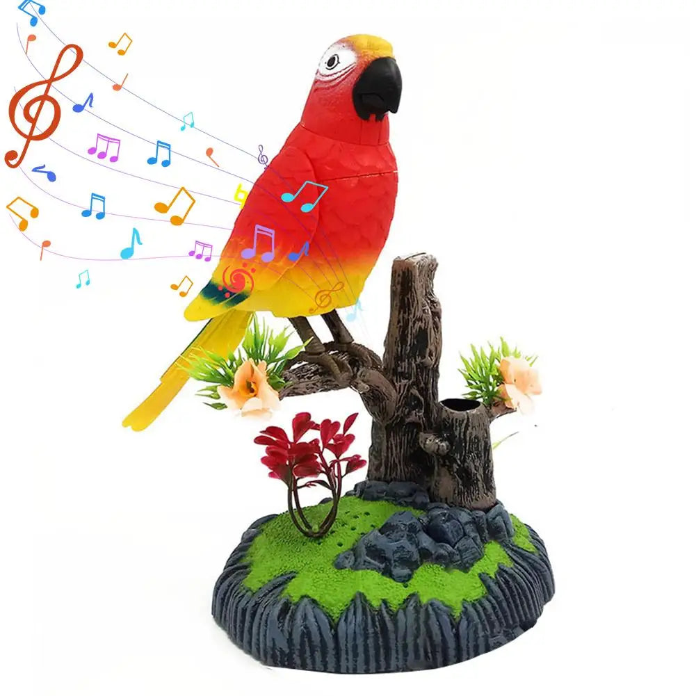 Voice-Activated Singing Parrot Toy – Interactive Kids Bird Toy
