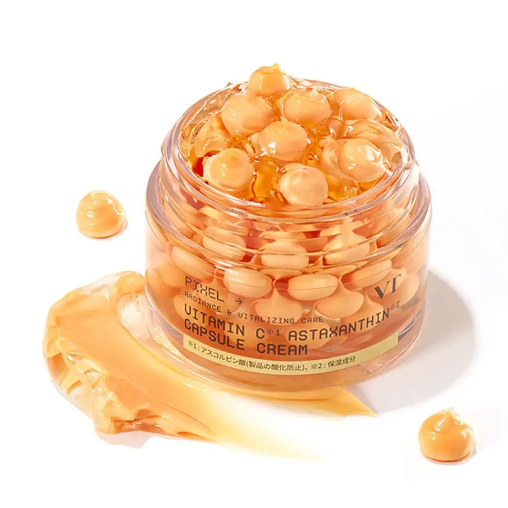 50ml VT Cosmetics Radiance Revitalizing Facial Care VitaminC Astaxanthin Capsule Cream Korean Brand Nourishing Clear Moisturizer Peaceful Pleasures Health and Wellness