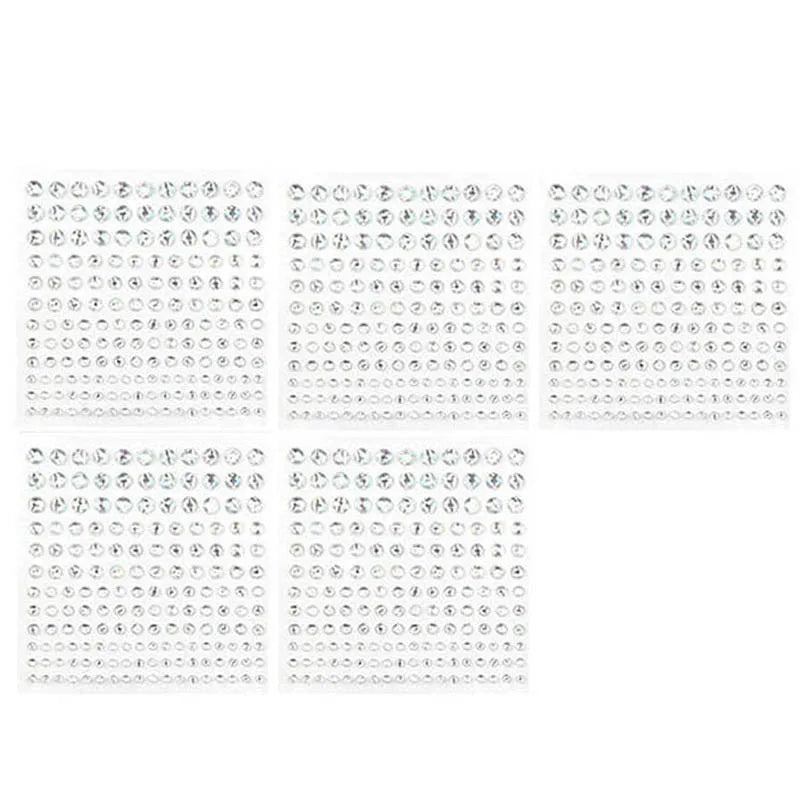 Self Adhesive Rhinestone Gem Stickers Face Nail Body Makeup Festival