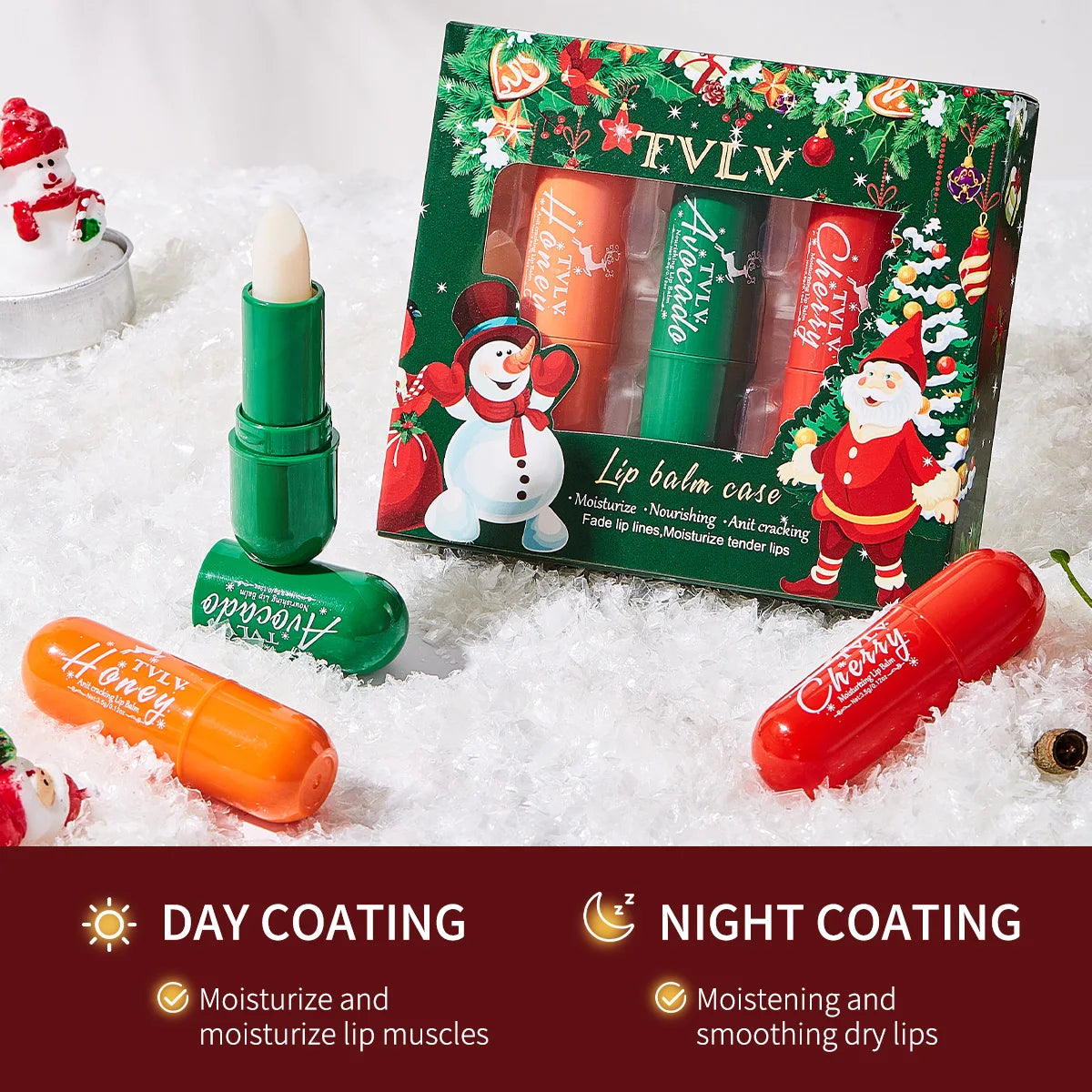 Christmas Moisturizing Skincare Set for Dry Skin Peaceful Pleasures Health and Wellness