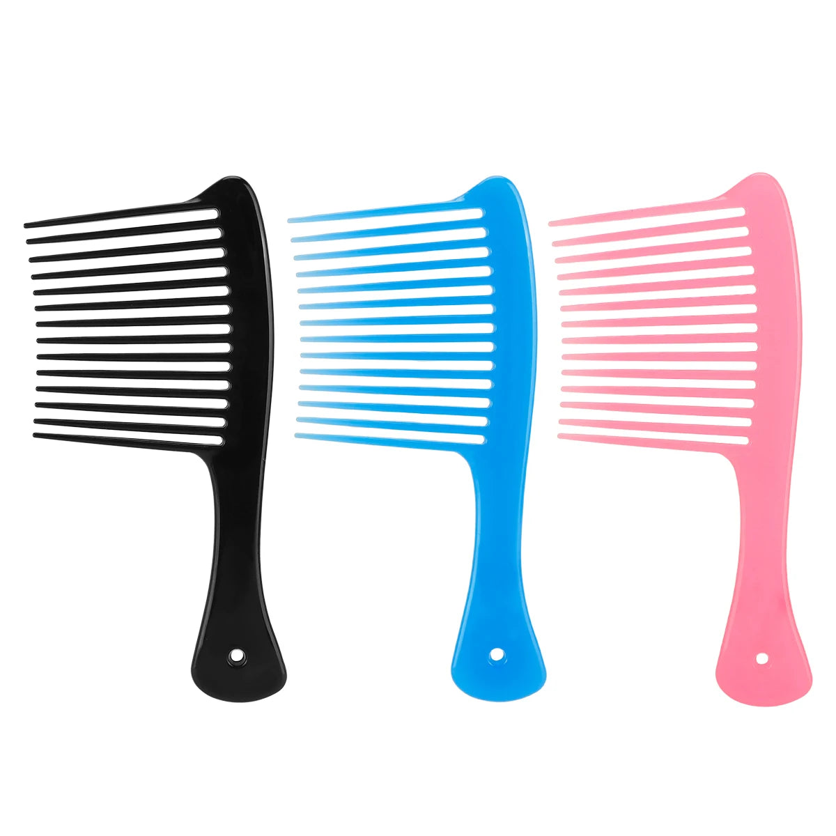 Barber Wide Tooth Shark Plastic Comb Anti Static Comb Hairdressing Detangling Wide Teeth Combs Fluffy Hair Salon Styling Tools Peaceful Pleasures Health and Wellness