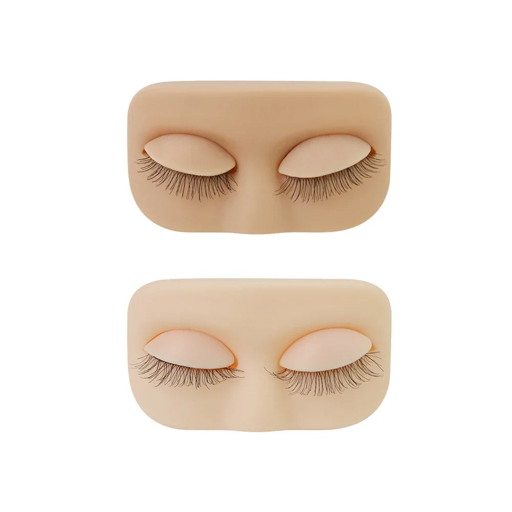 Mini Lash Training Head with Removable Eyelids | Practice Model Lash Training Model Peaceful Pleasures Health and Wellness