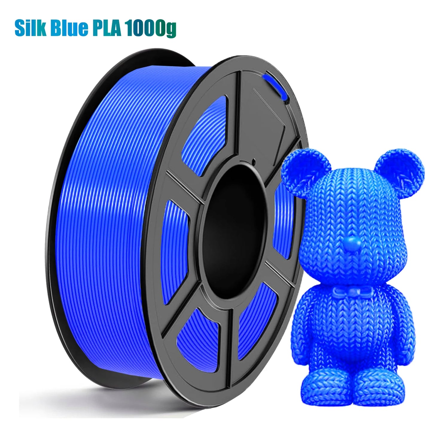 DINGSUN 3D Silk PLA 1.75mm Filament | 4 Colors ±0.02mm