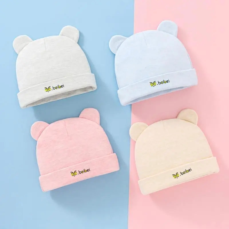 Newborn Baby Knit Bonnet Hat 0–6 Months | Boys & Girls Cap