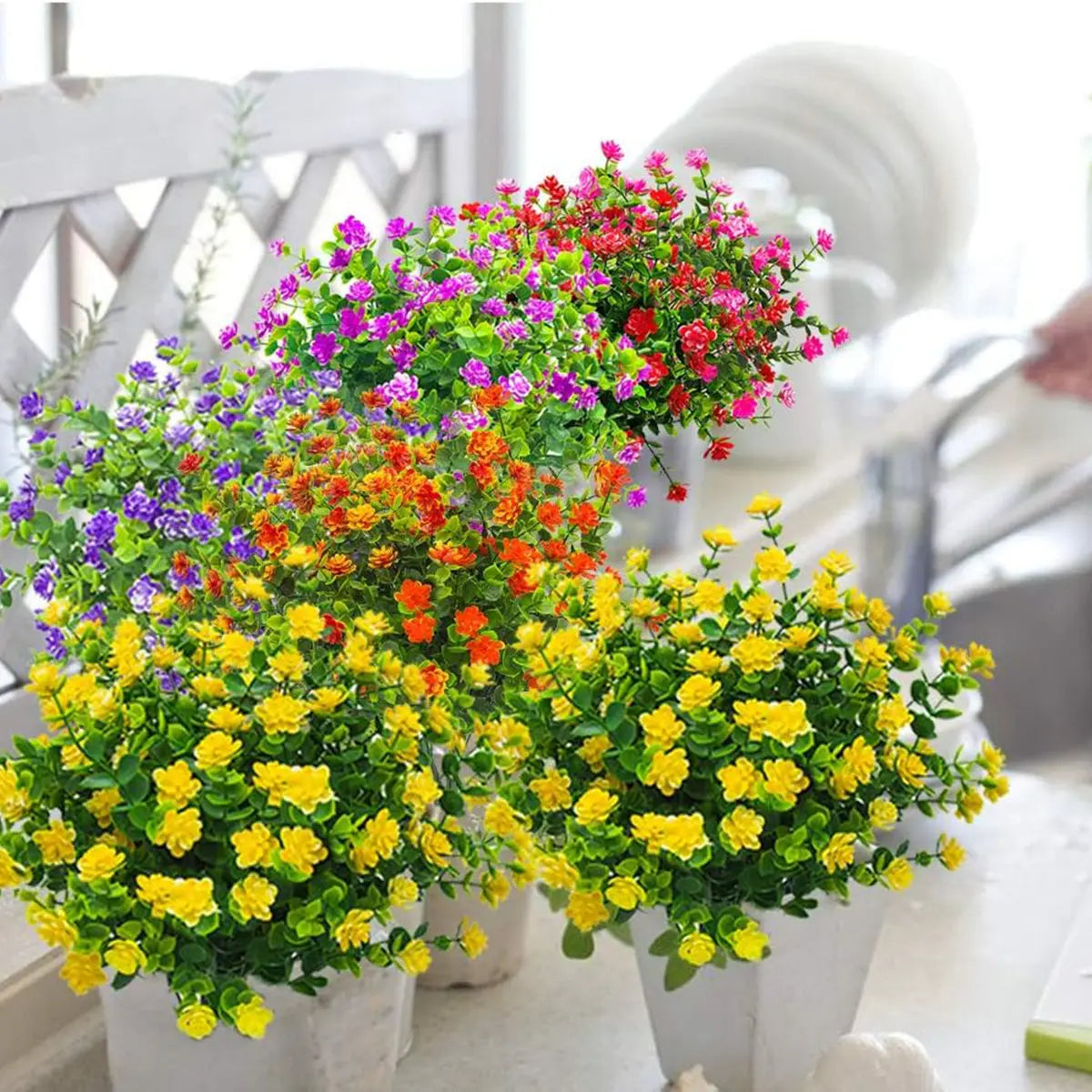 Artificial Eucalyptus Stem – Fake Flower for Wedding & Home Décor