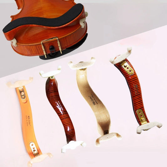 Stripes Maple Wood Violin Shoulder Rest Adjustable 4 3 1 2 Pad Peaceful Pleasures Health and Wellness