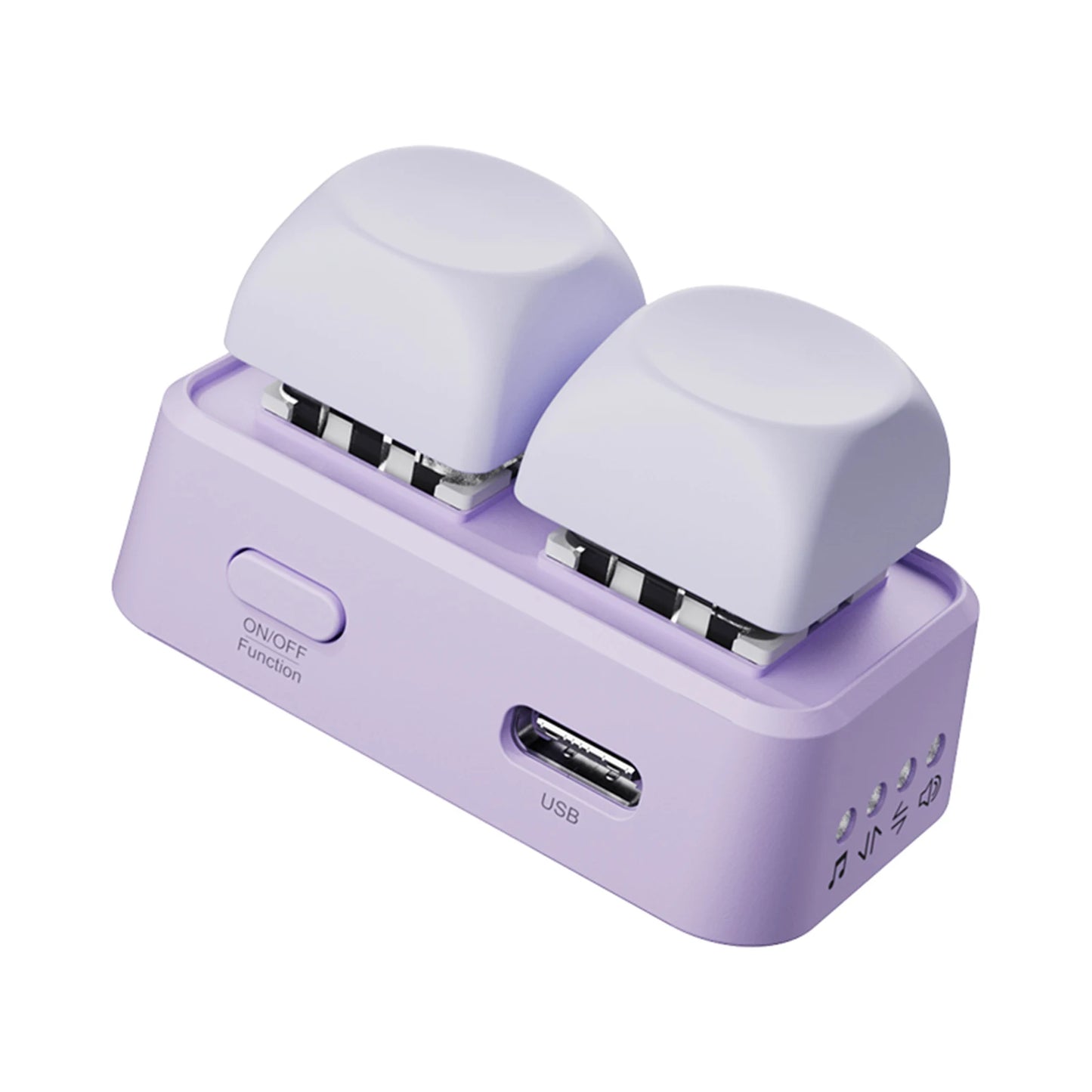 Keypad Dual Button E-book Page Turner Wireless Remote Control Keypad Dual Button Page Turner E-book Page Turner For Kobo Readers Peaceful Pleasures Health and Wellness Purple for Mobile