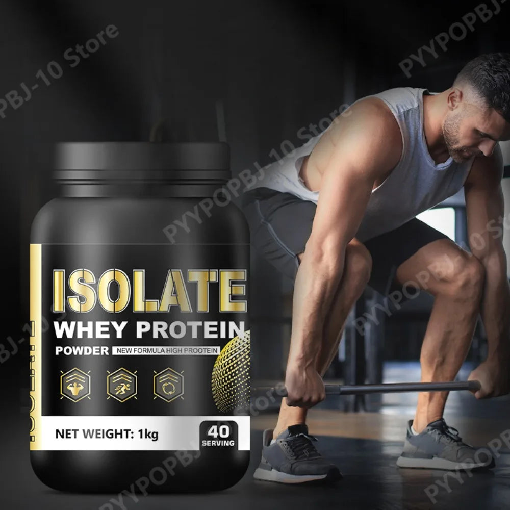 Whey Protein Isolate Powder Low Fat | Lean Muscle | 1kg