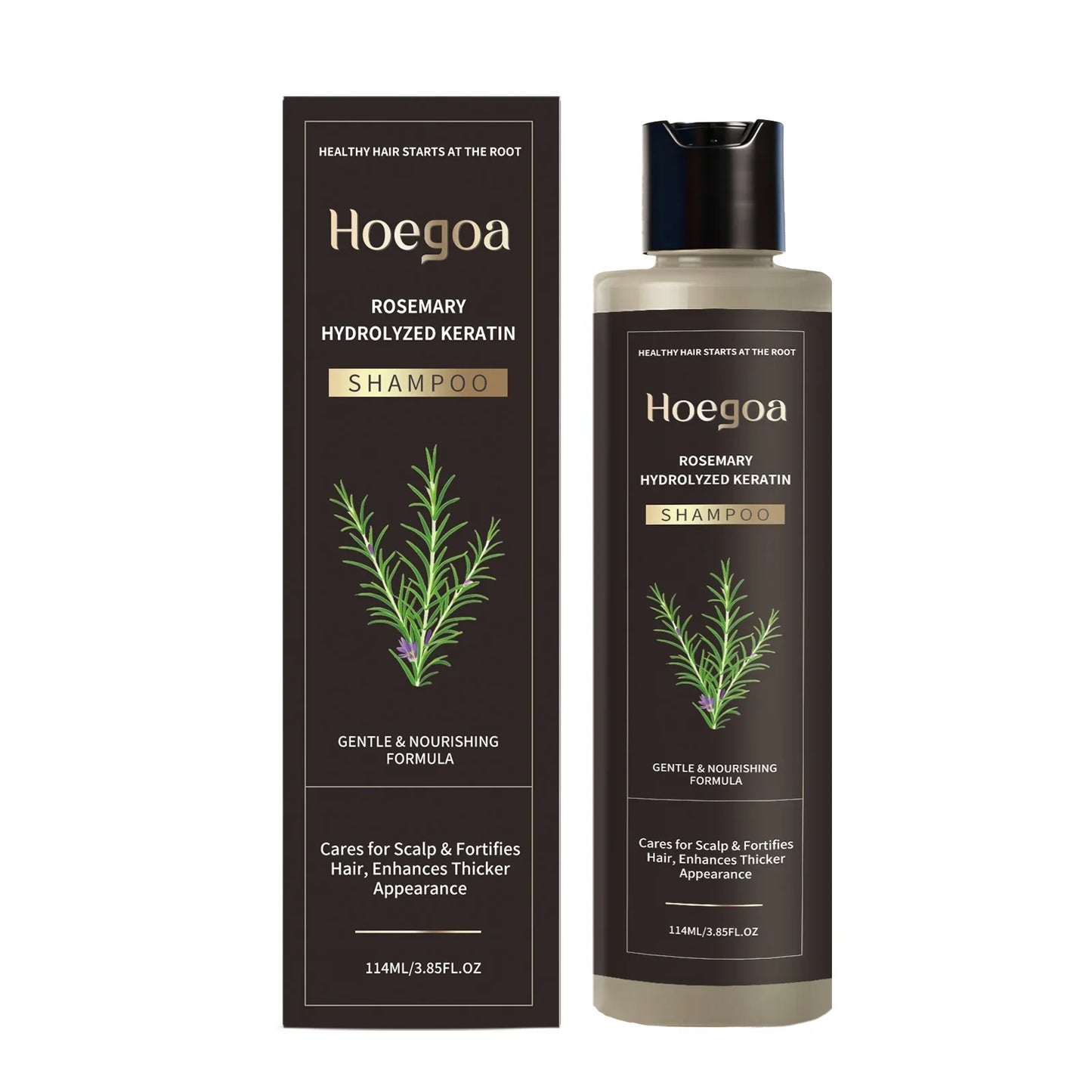 HOEGOA Rosemary Shampoo – Volumizing, Thickening & Anti-Dandruff