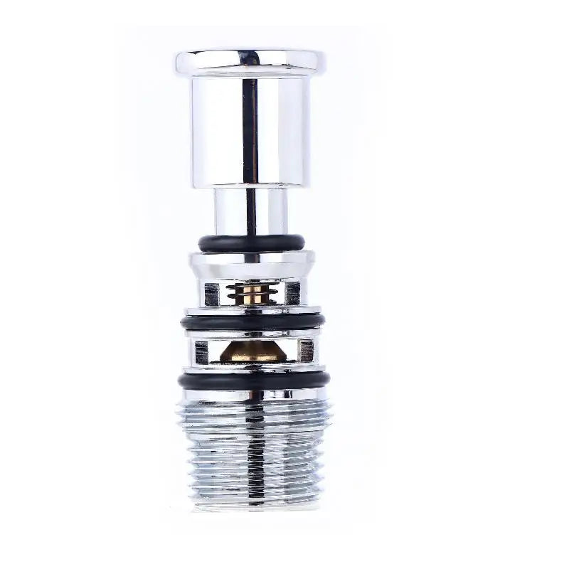 New Shower Head Switch Valve Spring-Loaded Valve Lifting Water Separator Faucet Water Spring-Loaded Pull-up Water Diverter Peaceful Pleasures Health and Wellness