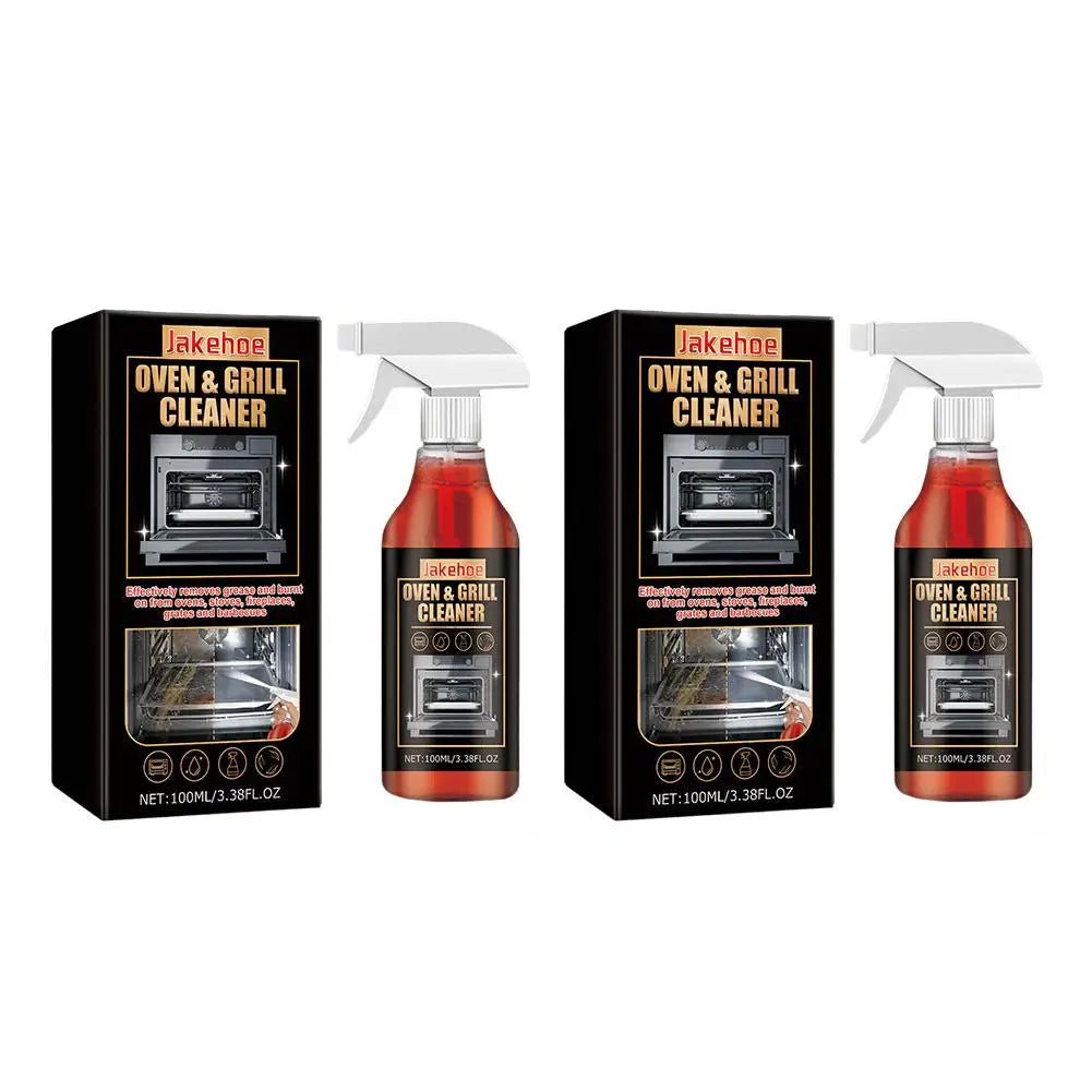 Ovens Cleaning Foam Spray Strong Kitchen Remove Grill Stove Oil Stains All Purpose Cleaner for Kitchen Appliances Household Care Peaceful Pleasures Health and Wellness 2pcs