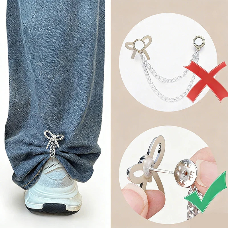 Butterfly Clothes Clips – Adjustable Sleeve Shortener for Women