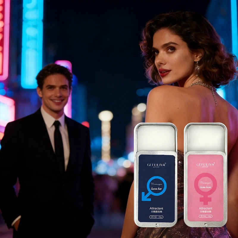 Unisex Pheromone Solid Fragrance Balm | Alcohol-Free 10g