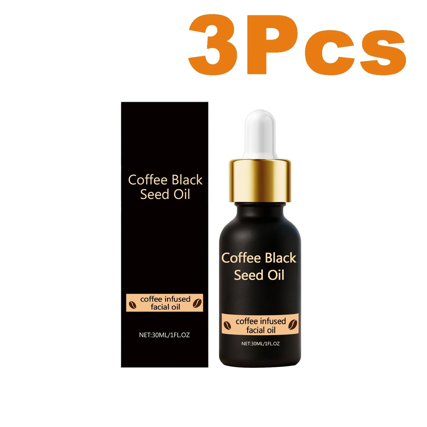 Black Seed Oil Face Serum with Coffee Extract – Glow & Hydrate
