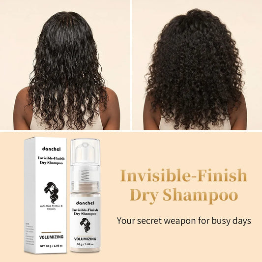 Danchel Dry Shampoo Powder | Rice Protein Oil-Absorbing & Volumizing Dry Shampoo Powder Oasis Select Option 1