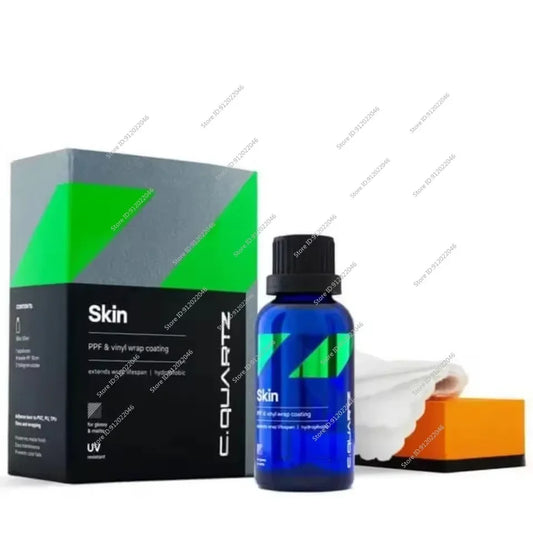 CAR CQUARTZ Skin 50Ml PPF Vinyl Nano Coat UV Protection for Wrapped Vehicles with Vinyl Film UVA UVB Resistant Peaceful Pleasures Health and Wellness