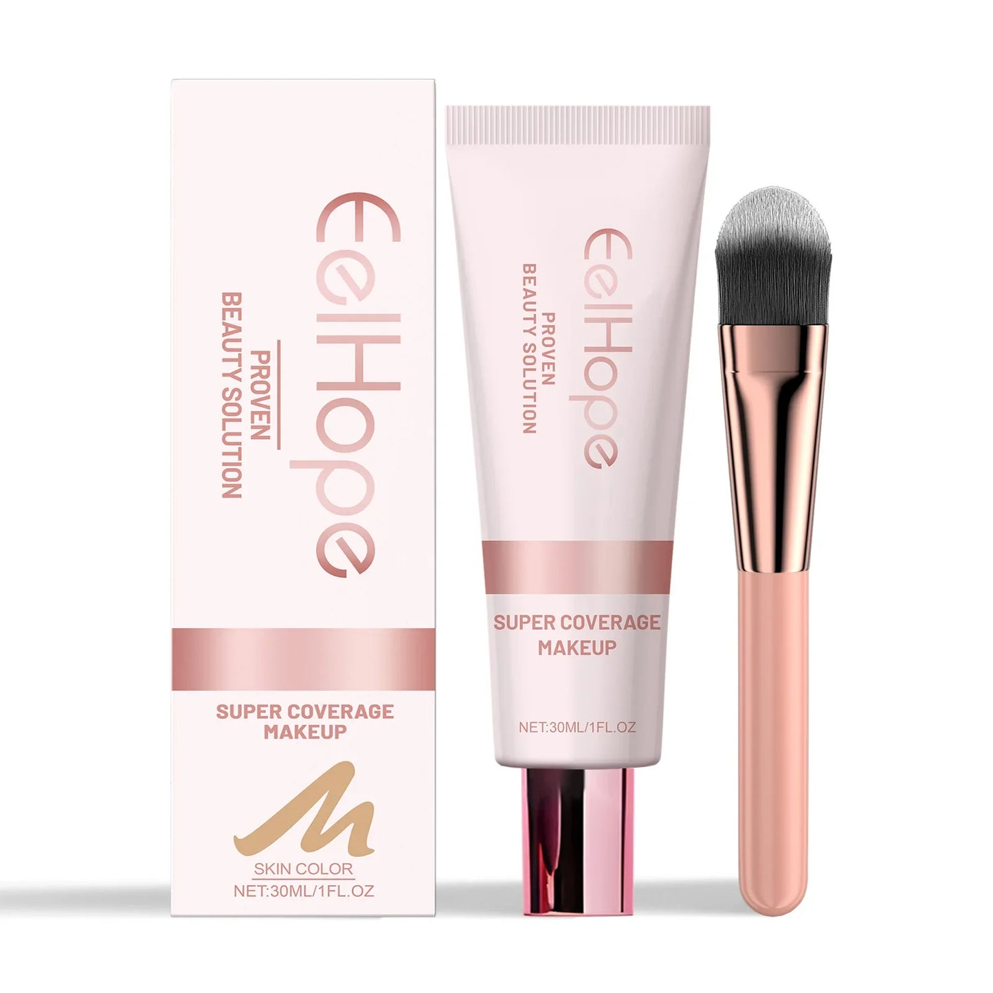Eelhope Full Coverage Liquid Concealer Foundation 30ml
