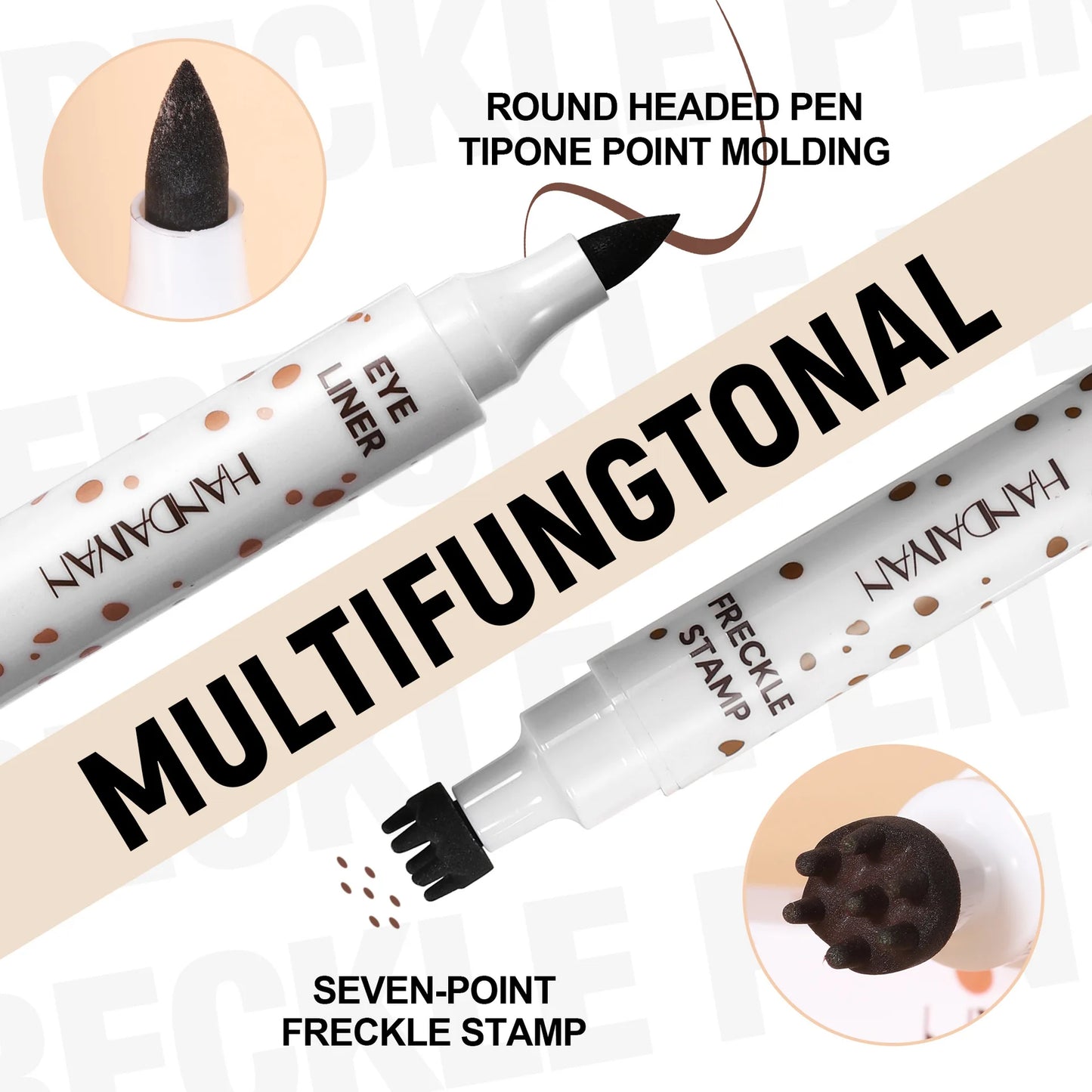 Waterproof Freckle Pen – Natural Lifelike Faux Freckles Makeup