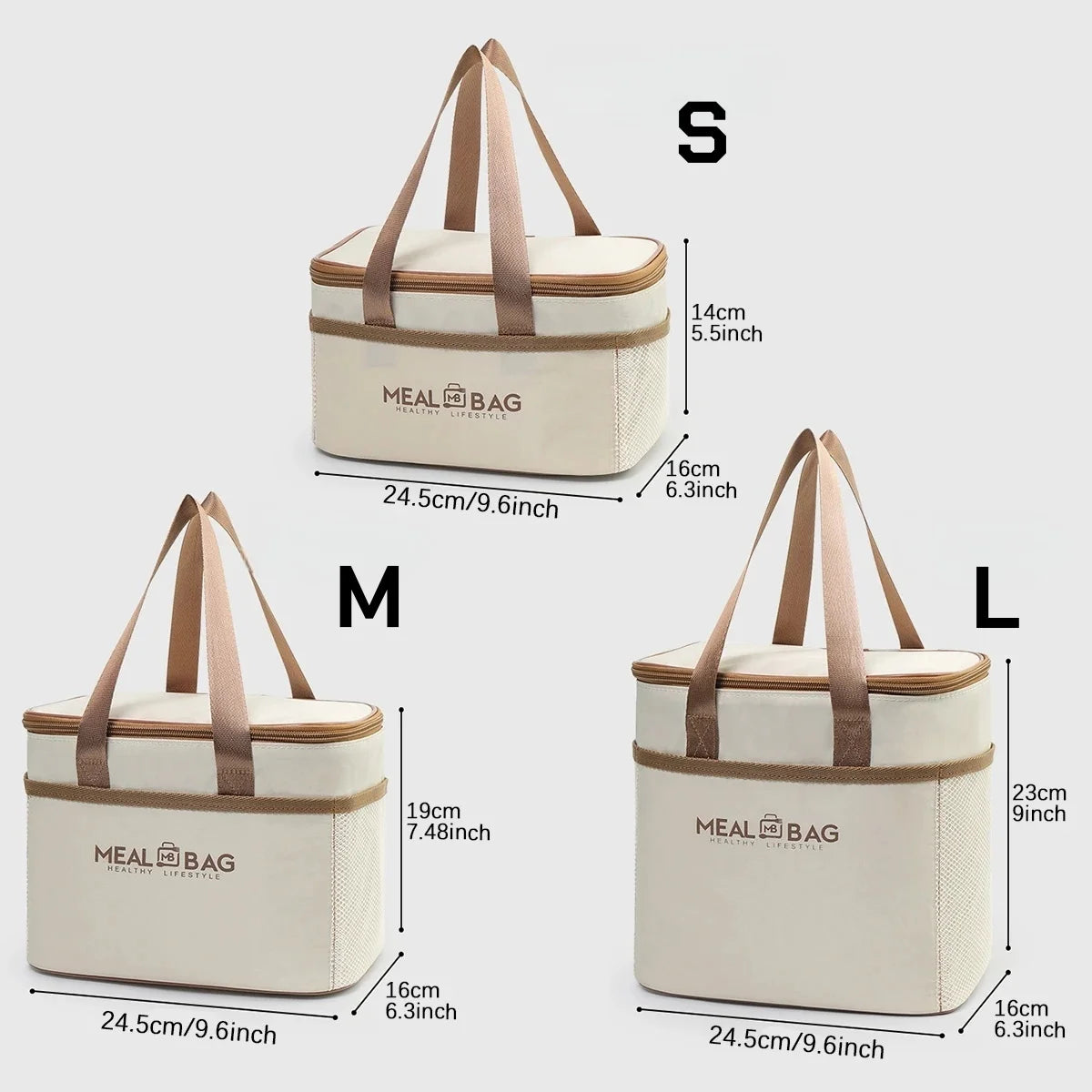 Insulated Leakproof Lunch Box Bag | Work, Picnic & Beach