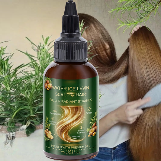 Biotin & Keratin Hair Oil – Frizz Control, Soft Shiny Hair Nourishing Hair Oil Peaceful Pleasures Health and Wellness