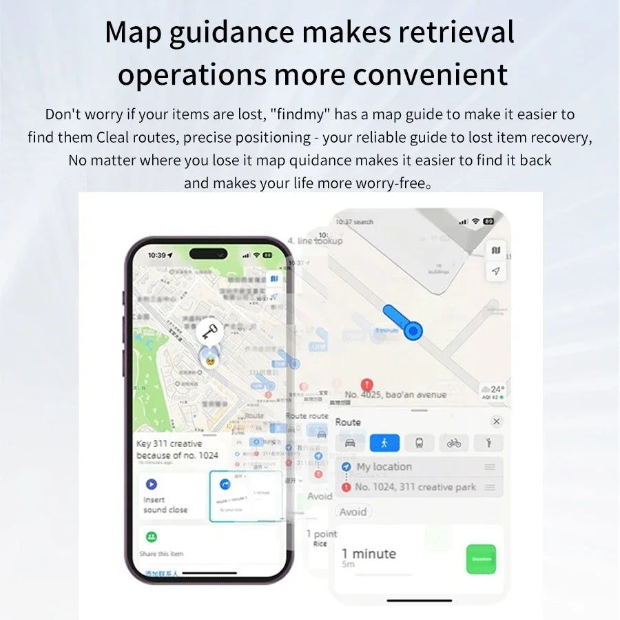 Bluetooth GPS Tracker – Find My App for Keys, Kids & Pets